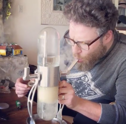 seth rogen gravity hookah